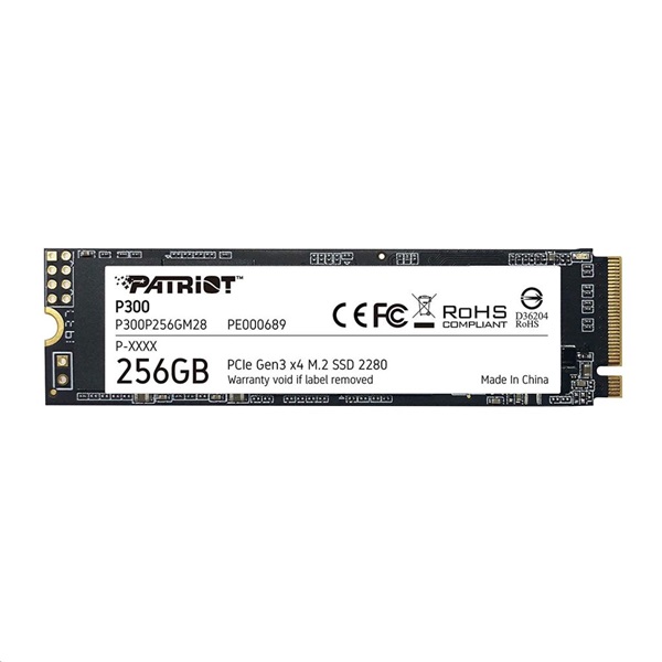 PATRIOT 256GB M.2 2280 P300 (P300P256GM28) SSD