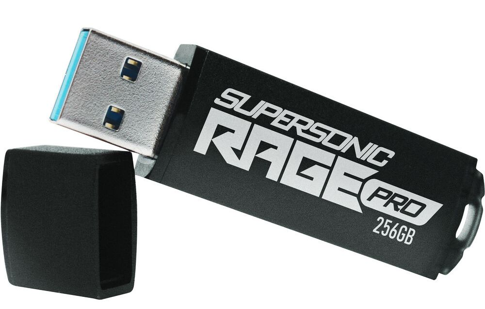 PATRIOT 256GB USB3.2 Supersonic Rage Pro fekete (PEF256GRGPB32U) Flash Drive