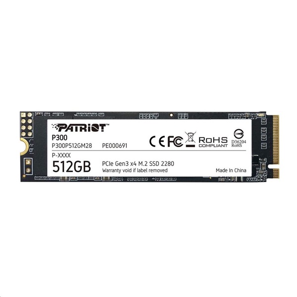 PATRIOT 512GB M.2 2280 P300 (P300P512GM28) SSD
