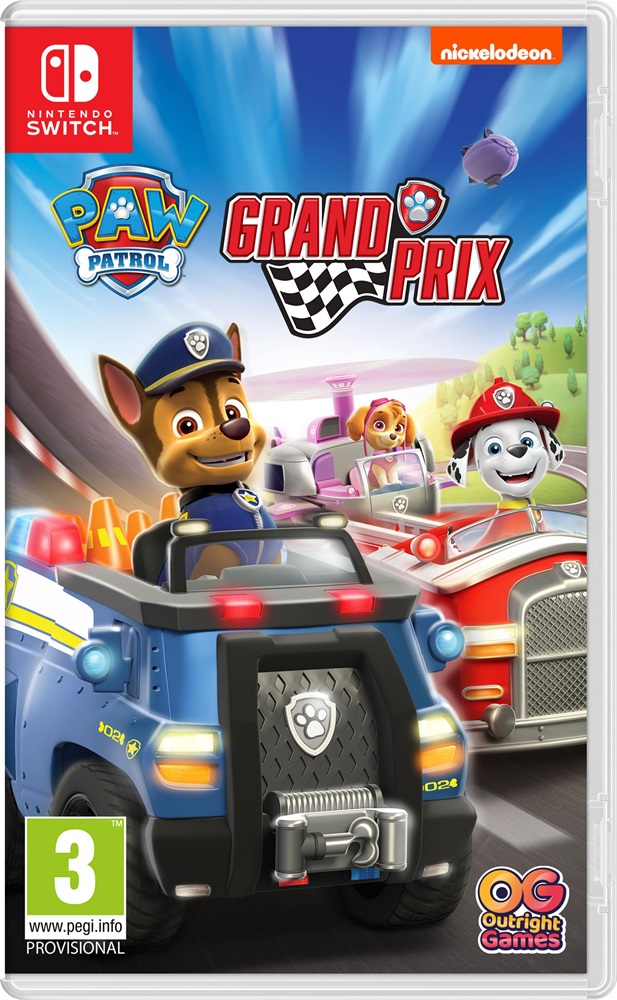 PAW Patrol: Grand Prix Nintendo Switch játékszoftver