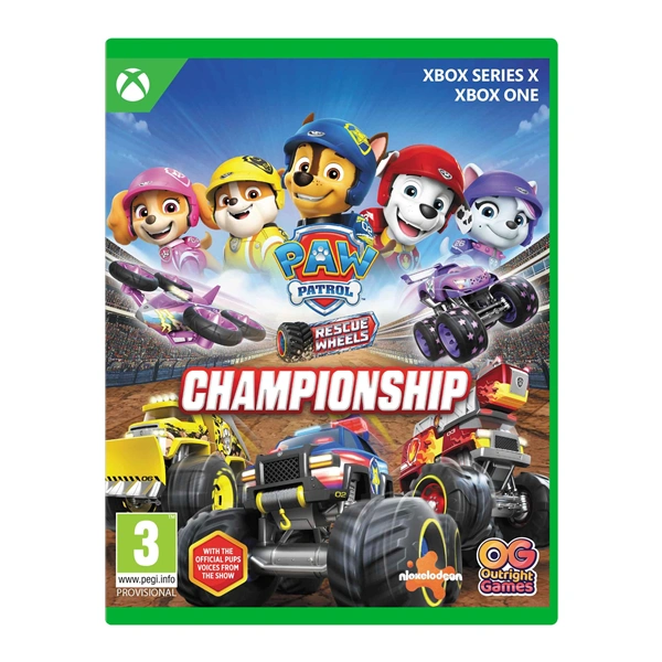 PAW Patrol Rescue Wheels: Championship Xbox One/ Series X játékszoftver