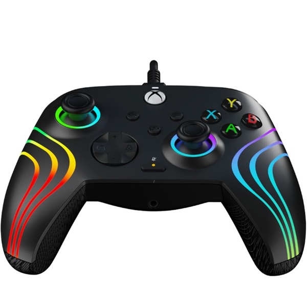 PDP 049-024 Afterglow Wave Xbox Series X|S/Xbox One/PC 3,5 mm audio Lighting vezetékes kontroller (Újracsomagolt)