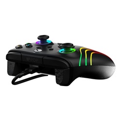 PDP 049-024 Afterglow Wave Xbox Series X|S/Xbox One/PC 3,5 mm audio Lighting vezetékes kontroller (Újracsomagolt)