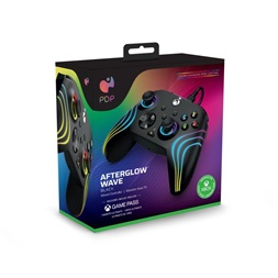 PDP 049-024 Afterglow Wave Xbox Series X|S/Xbox One/PC 3,5 mm audio Lighting vezetékes kontroller (Újracsomagolt)