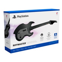 PDP 052-024-BK Riffmaster PS5/PS4 fekete vezeték nélküli gitár vezérlő