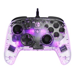 PDP 500-132-EU (D) Afterglow Wired Deluxe+ Audio Nintendo Switch áttetsző kontroller