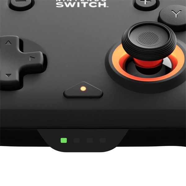 PDP 500-252-BK Afterglow Wave Nintendo Switch/Lite/OLED/Switch 2 RGB LED Lighting fekete vezeték nélküli kontroller