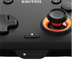 PDP 500-252-BK Afterglow Wave Nintendo Switch/Lite/OLED/Switch 2 RGB LED Lighting fekete vezeték nélküli kontroller