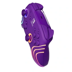 PDP 500-252-PR Afterglow Wave Nintendo Switch vezeték nélküli lila kontroller (D)