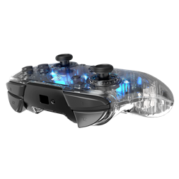 PDP 500-137-EU Afterglow Wireless Deluxe+ Audio Nintendo Switch/Switch 2 vezeték nélküli áttetsző kontroller