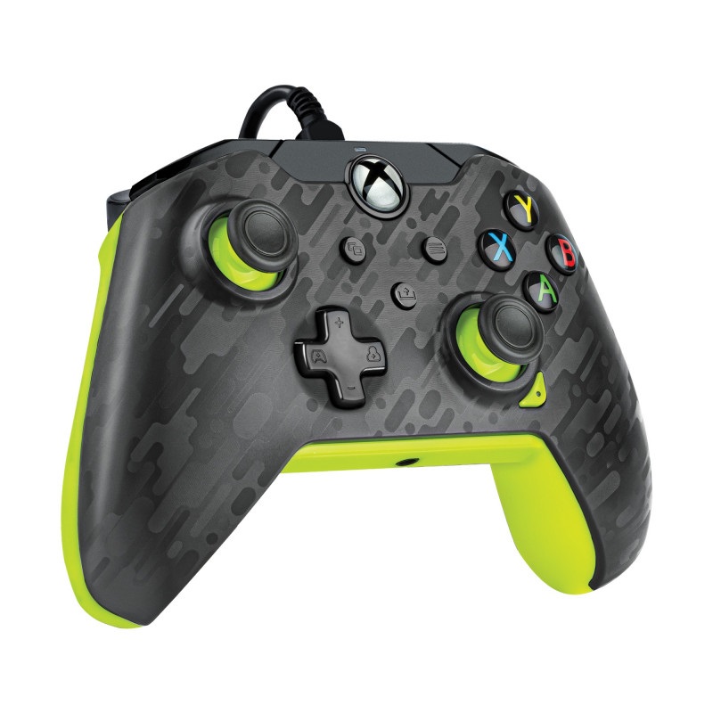 PDP 049-012-CMGY Electric Xbox Series X|S/Xbox One/PC vezetékes fantom fekete kontroller