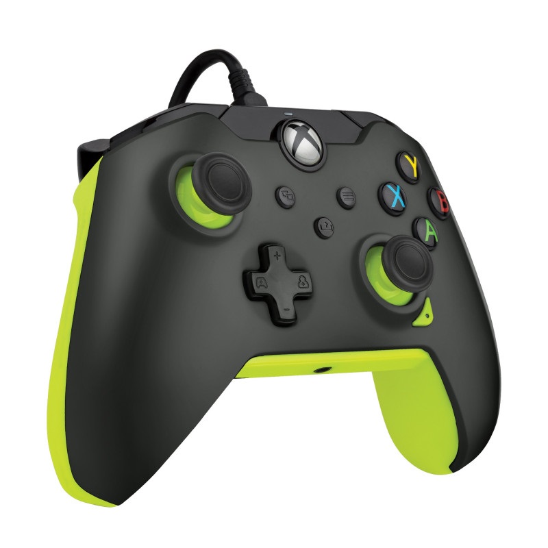 PDP 049-012-GY Electric Xbox Series X|S/Xbox One/PC 3,5 mm audio vezetékes fekete kontroller