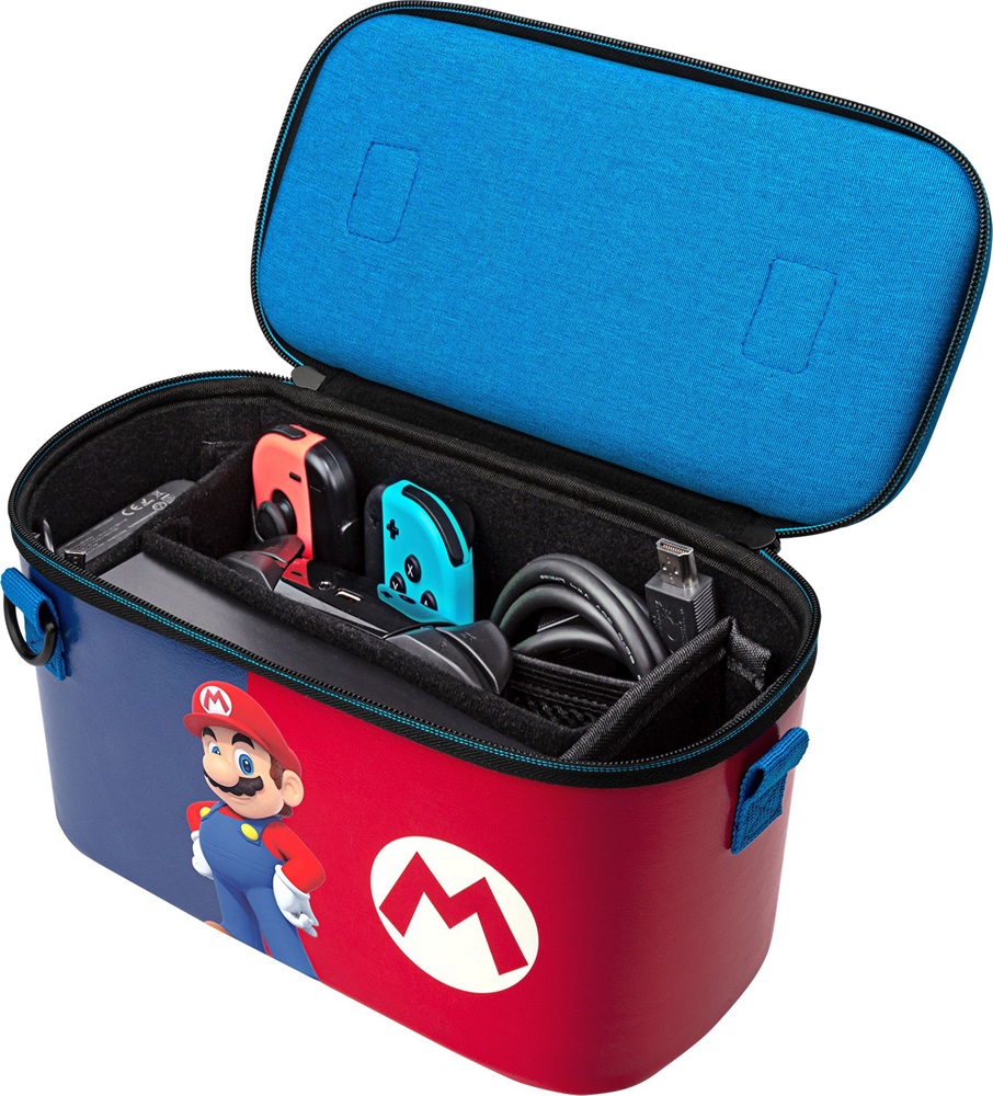 PDP 500-141-EU-C1MR Pull-N-Go Case Nintendo Switch Mario Edition utazótok