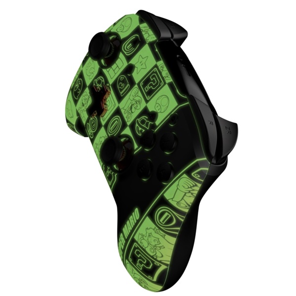 PDP 500-202-SPIG Rematch Glow Nintendo Switch/OLED Super Icons Glow in the Dark vezeték nélküli kontroller