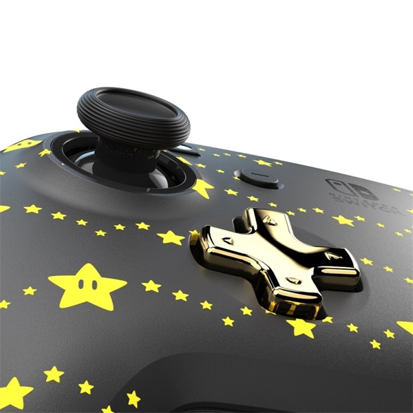 PDP 500-202-STGD Rematch Glow Nintendo Switch/OLED/Switch 2 Super Stars Glow in the Dark vezeték nélküli kontroller