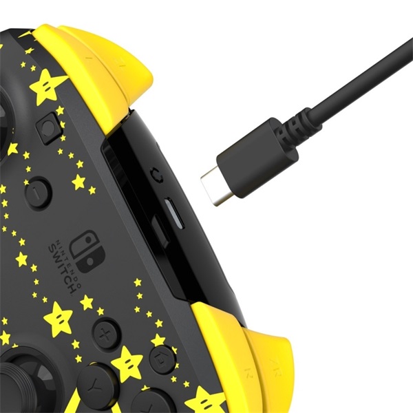 PDP 500-202-STGD Rematch Glow Nintendo Switch/OLED/Switch 2 Super Stars Glow in the Dark vezeték nélküli kontroller