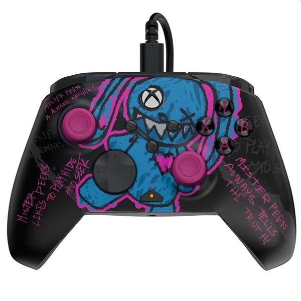 PDP Rematch Glow Xbox Series X|S/Xbox One/PC Call of Duty: Mister Peeks Glow in the Dark vezetékes kontroller