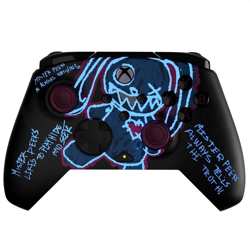 PDP 049-023-CDMP Rematch Glow Xbox One/Series X|S/PC vezetékes Call of Duty: Mister Peeks Glow in the Dark kontroller