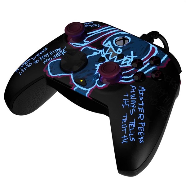 PDP Rematch Glow Xbox Series X|S/Xbox One/PC Call of Duty: Mister Peeks Glow in the Dark vezetékes kontroller