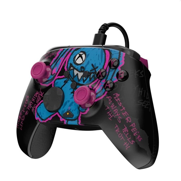PDP Rematch Glow Xbox Series X|S/Xbox One/PC Call of Duty: Mister Peeks Glow in the Dark vezetékes kontroller