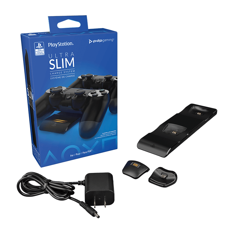 PDP 051-100-EU Slim PlayStation 4 fekete kontroller töltőállomás