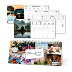 PD Csonka Meditáció 2026 asztali naptár