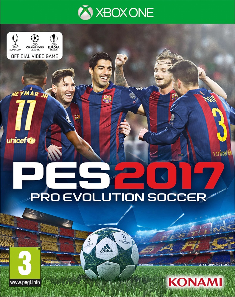 PES 2017 Xbox One játékszoftver