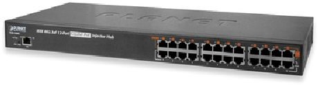 PLANET POE-1200G 12port GbE LAN 200W PoE injektor hub