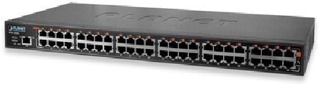 PLANET POE-2400G 24port GbE LAN 440W PoE+ injektor hub