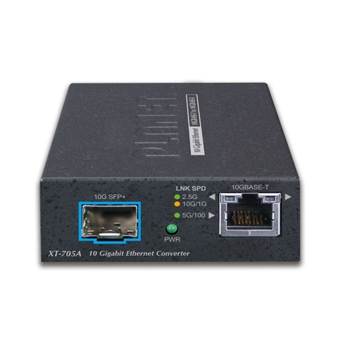 PLANET XT-705A 10G/5G/2.5G/1G/100M Copper to 10GBASE-X SFP+ nem menedzselhető média konverter