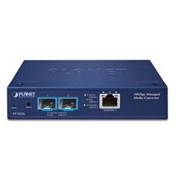 PLANET XT-925A 1-Port 10G/5G/2.5G/1G/100BASE-T + 2-Port 10G/1GBASE-X SFP+ menedzselhető média konverter