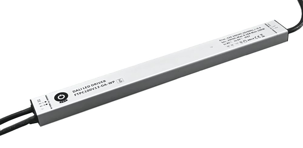 POS POWER FTPC100V12-DA-WP 12V/8.33A 100W IP67 DALI vízálló LED tápegység