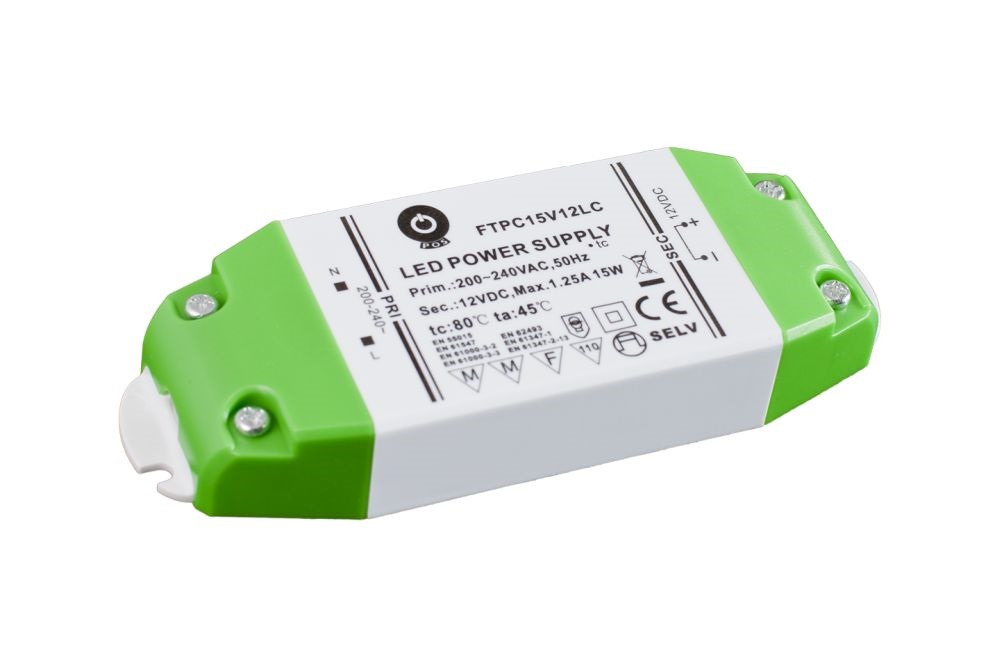 POS POWER FTPC15V12 12V/1.25A 15W IP44 LED tápegység