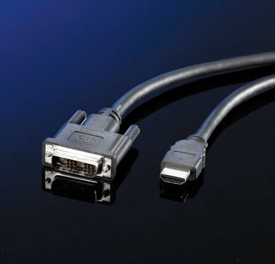 Gembird CC-HDMI-DVI-6 1,8m HDMI/DVI-D fekete átalakító