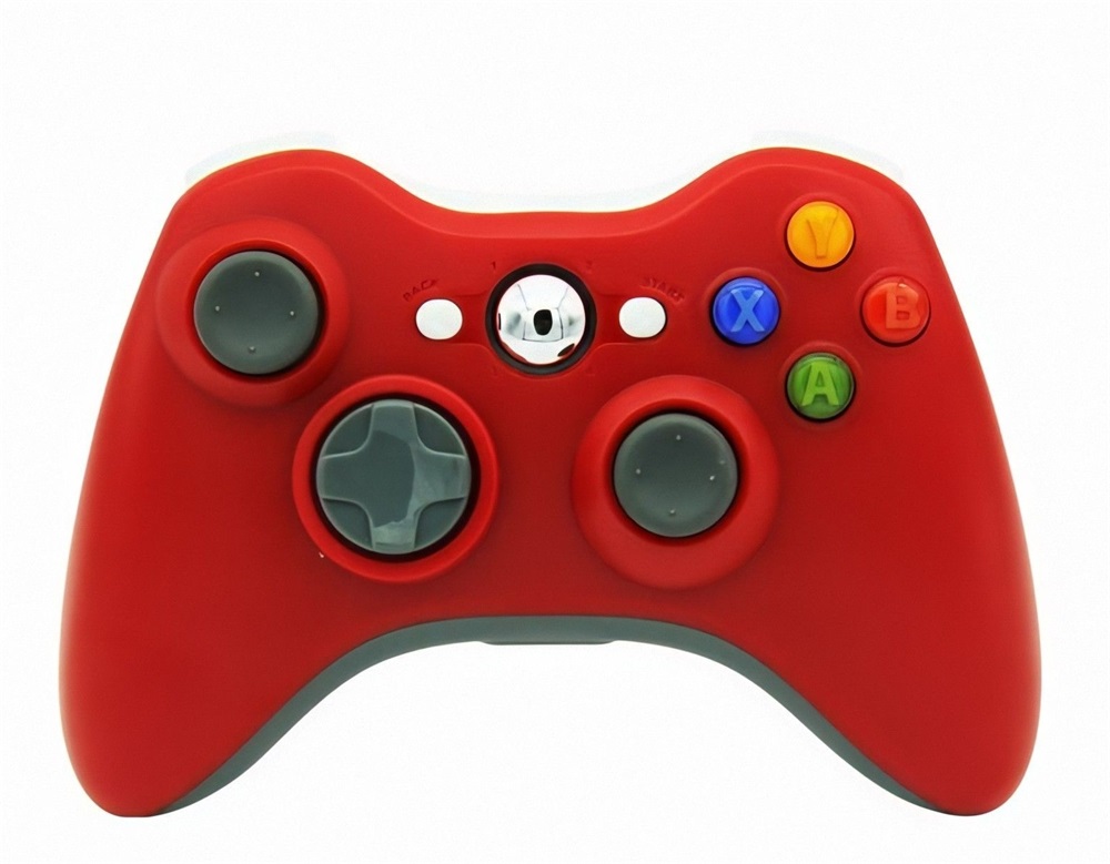 PRC PRCX360PCWLSSR vezeték nélküli Xbox 360/PC USB adapterrel piros kontroller