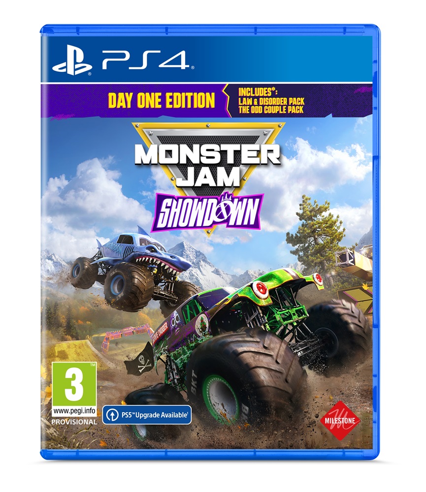 Monster Jam Showdown - Day One Edition PS4 játékszoftver