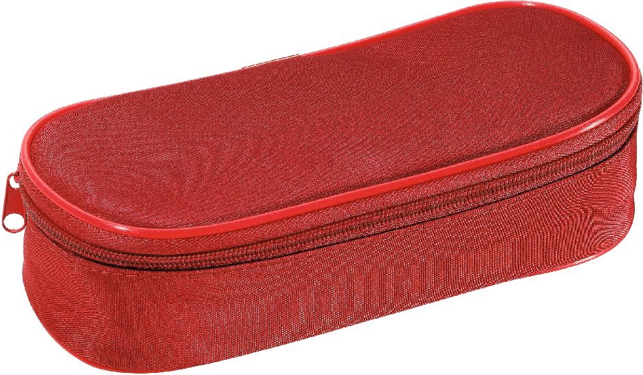 Pagna 23x10x6cm négyszögletes piros tolltartó