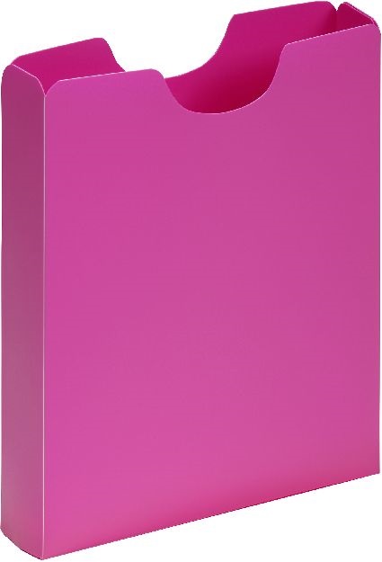 Pagna A4 PP nyitott pink füzetbox