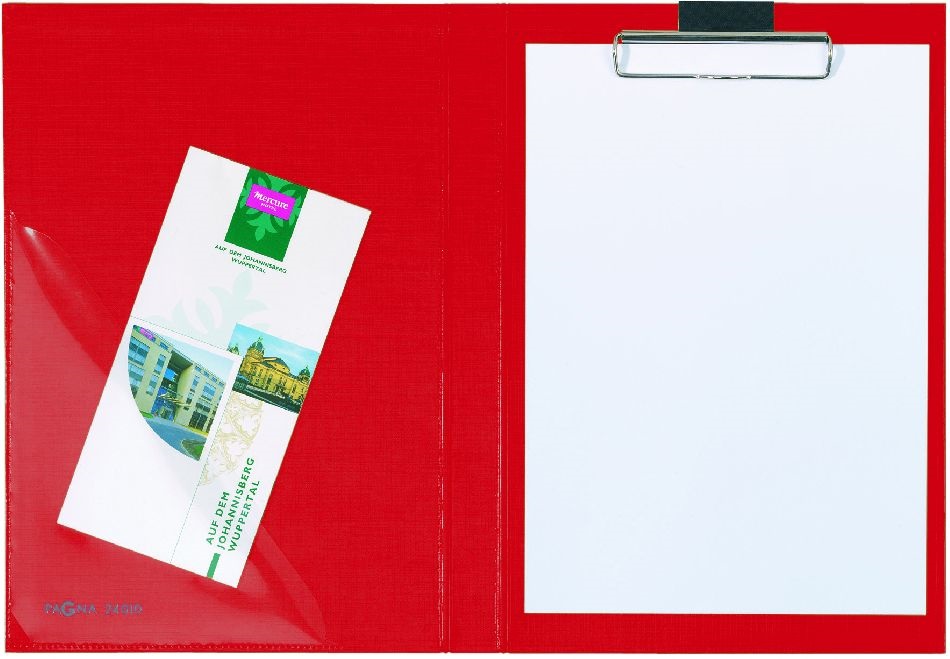 Pagna A4 piros fedeles felírótábla