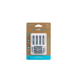 Paleblue PB-AAA-C 4xAAA 600mAh USB-C újratölthető mikro ceruza akkumulátor + töltőkábel