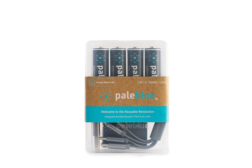 Paleblue PB-AA-C 4xAA 2000mAh USB-C újratölthető ceruza akkumulátor + töltőkábel