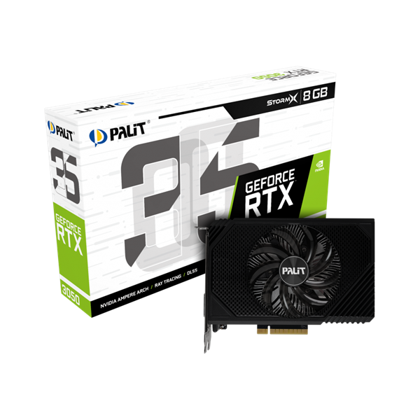 Palit GeForce RTX 3050 StormX nVidia 8GB GDDR6 128bit PCIe videókártya