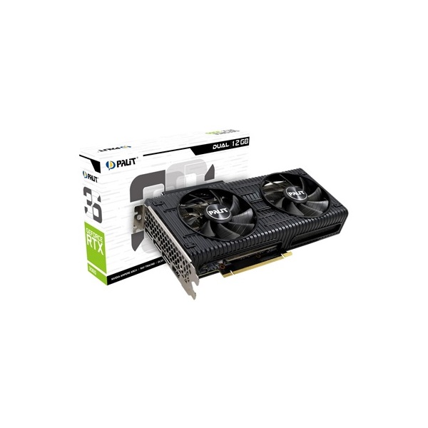Palit GeForce RTX 3060 Dual nVidia 12GB GDDR6 192bit PCIe videókártya