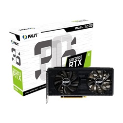 Palit GeForce RTX 3060 Dual nVidia 12GB GDDR6 192bit PCIe videókártya