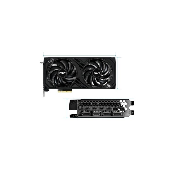 Palit GeForce RTX 4060 Dual nVidia 8GB GDDR6 128bit PCIe videókártya