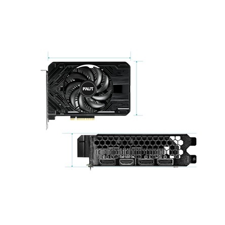 Palit GeForce RTX 4060 StormX nVidia 8GB GDDR6 128bit PCIe videókártya