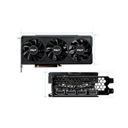 Palit GeForce RTX 4060 Ti JetStream OC nVidia 16GB GDDR6 128bit PCIe videókártya