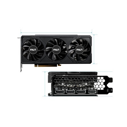 Palit GeForce RTX 4060 Ti JetStream OC nVidia 16GB GDDR6 128bit PCIe videókártya