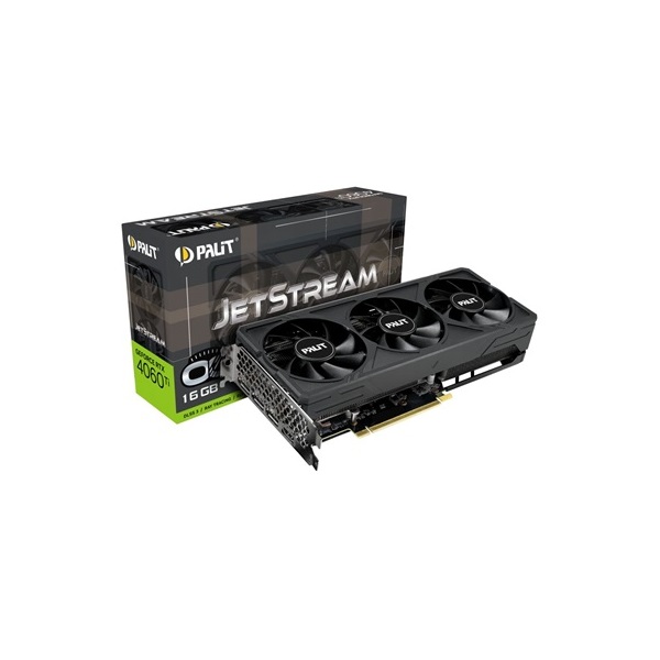 Palit GeForce RTX 4060 Ti JetStream OC nVidia 16GB GDDR6 128bit PCIe videókártya