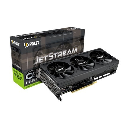 Palit GeForce RTX 4060 Ti JetStream OC nVidia 16GB GDDR6 128bit PCIe videókártya